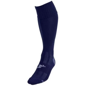 Precision Plain Pro Football Socks Navy - UK Size J8-11
