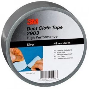 3M 2903 2903-BK Cloth tape 3M 2903 Black (L x W) 50 m x 48mm 50 m