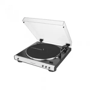 Audio Technica ATLP60XBT Fully Automatic Bluetooth Wireless Belt-Drive Stereo Turntable in White