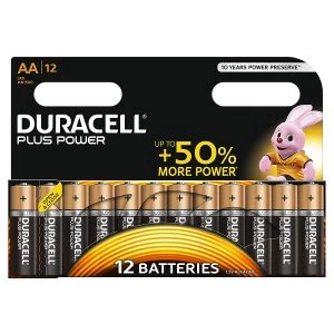 Duracell AA Plus Batteries PK12