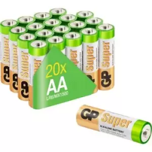 GP Batteries GP15AET-2VS20 AA battery Alkali-manganese 1.5 V 20 pc(s)