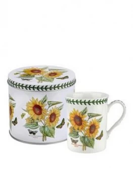 Portmeirion Botanic Garden Sunflower Mug & Tin Set