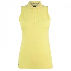 Colmar Donna Sleeveless Polo Shirt Ladies - Yellow