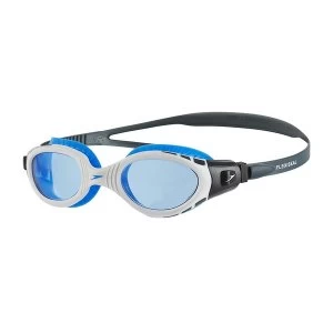 Speedo Futura Biofuse Flexiseal Goggles White/Blue Adult