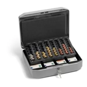 Durable Cash Box EuroBoxx Medium (Two Keys, Counting Board, Note Compartments)