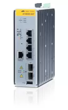 Allied Telesis AT-IE200-6GT Managed L2 Gigabit Ethernet...