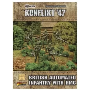 British Automated Infantry with HMG box set