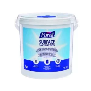Purell Surface Sanitising Wipes Pack of 450 Bucket 95206-04-EEU