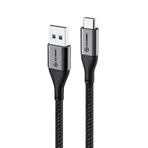 ALOGIC Super Ultra USB 2.0 USB-C to USB-A Cable - 3A / 480 Mbps - Space Grey - 1.5 m
