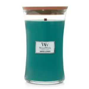 WoodWick Juniper & Spruce Candle Large Hourglass