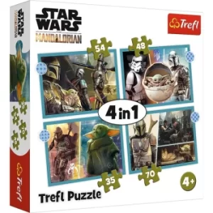 4 In 1 The Mandalorian Jigsaw Puzzle