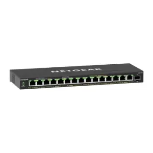 Netgear GS316EP-100PES network switch Managed Gigabit Ethernet...