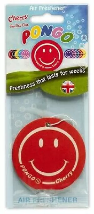Cherry 2D (Pack Of 12) Pongo Air Freshener