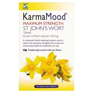 KarmaMood Maximum Strength St Johns Wort tablets 425mg