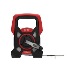 Milwaukee Hand Tools Long Open Tape 30m/100ft (Width 13mm)