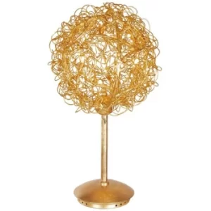 Linea Verdace Fairy-Tale 6 Light Globe Table Lamp Gold