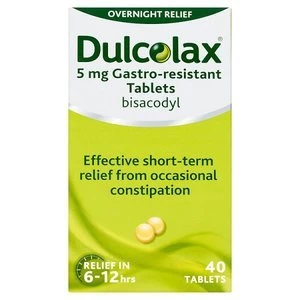 Dulcolax Gastro-resistant Tablets 5mg x40