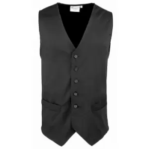 Mens Hospitality / Bar / Catering Waistcoat (Pack of 2) (m) (Black) - Black - Premier