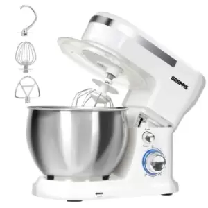 Geepas GSM43047UK 5L 1000W Food Stand Mixer - White