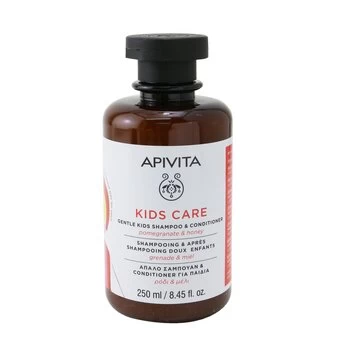 ApivitaKids Care Gentle Kids Shampoo & Conditioner (Pomegranate & Honey) 250ml/8.45oz