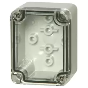 Fibox 7022521 PCT 05x07x05cm Enclosure, PC Clear transparent cover