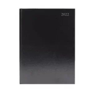 Desk Diary Week To View A5 Black 2022 KFA53BK22
