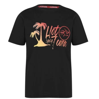 Hot Tuna Crew T Shirt Mens - Black Logo