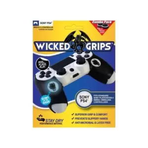 Wicked-Grips High Performance Controller Grips And Thumb Grips Combo for PS4