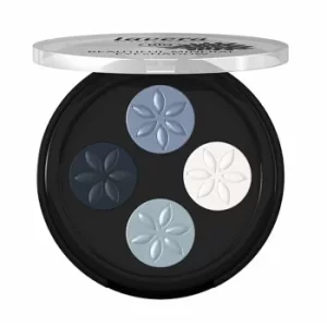 Lavera Beautiful Mineral Quattro Eyeshadow (Blue Platinum 07)