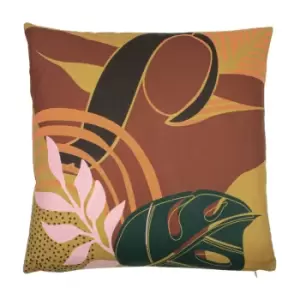Vida Botanical Cushion Multicolour, Multicolour / 50 x 50cm / Polyester Filled