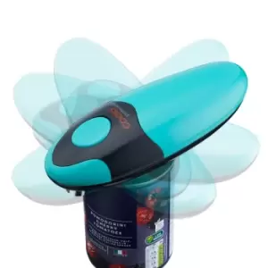 Cooks Professional Automatic Can Opener in Teal and Black