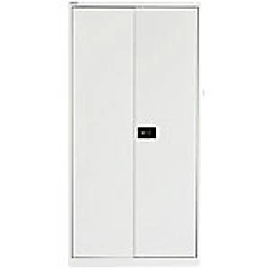 Bisley Regular Door Cupboard Economy White 914 x 400 x 1,806 mm