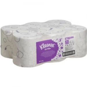 Kleenex Hand Towels 6780 2 Ply 6 Rolls of 600 Sheets