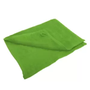 SOLS Island Guest Towel (30 X 50cm) (One Size) (Lime)