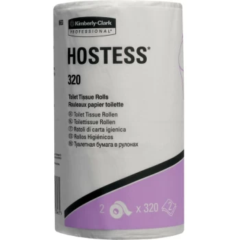 Kimberly Clark Professional - Hostess 320 Toilet Tissue White (18X2 Rolls)