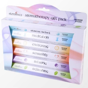 Elements Aromatherapy Fragrances Incense Stick Gift Pack