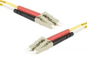 2m Fibre OM2 50 125 LCLC Orange Cable