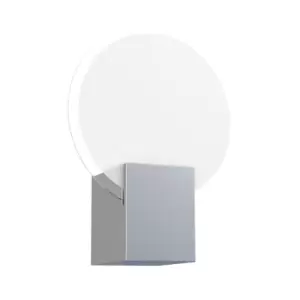 Hester LED Dimmable Wall Lamp Chrome, 3000K