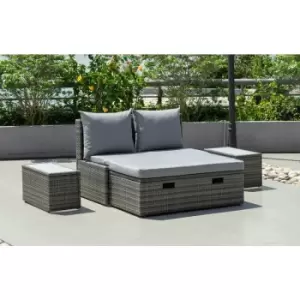 Out & out Capri Multi-Functional Rattan Outdoor Daybed