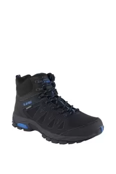 Hi Tec Raven Mid Boots Male Black/Blue UK Size 10