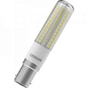 OSRAM LED (monochrome) EEC A++ (A++ - E) BA15d Tubular 6.3 W Warm white (Ø x L) 18mm x 90 mm