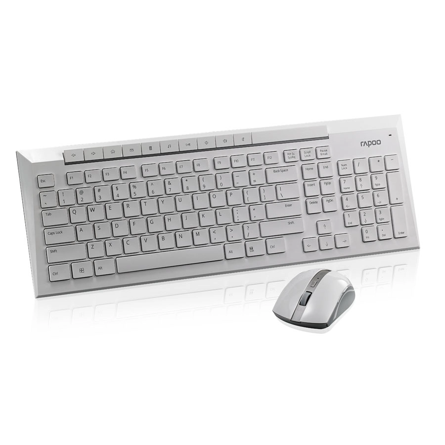 Rapoo 8200P Wireless Keyboard and Mouse Set