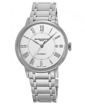 Baume & Mercier Classima Automatic Silver Dial Steel Womens Watch 10220 10220
