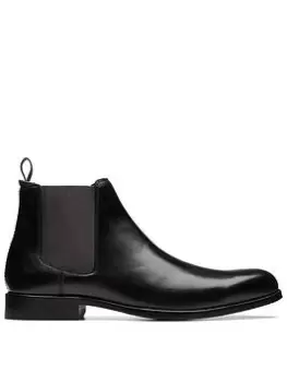 Clarks CraftArlo Top Chelsea Boots, Black, Size 7, Men