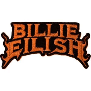 Billie Eilish - Flame Orange Standard Patch