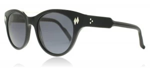 Scarlett of Soho Ive Sunglasses Jet Black Y06 46mm