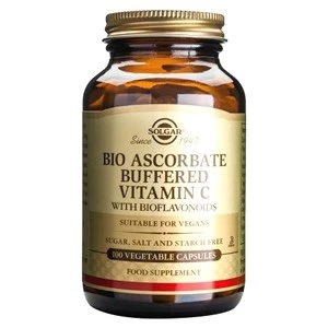 Solgar Bio Ascorbate Buffered Vitamin C Vegetable Capsules 100 capsules