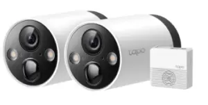 TP Link Tapo Smart Wire-Free Security Camera System, 2-Camera System