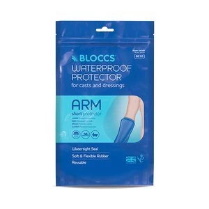 Bloccs Waterproof Cast Protector - Adult Short Arm
