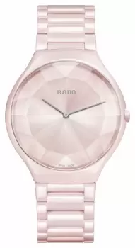 RADO R27120402 True Thinline Light Pink Quartz Watch